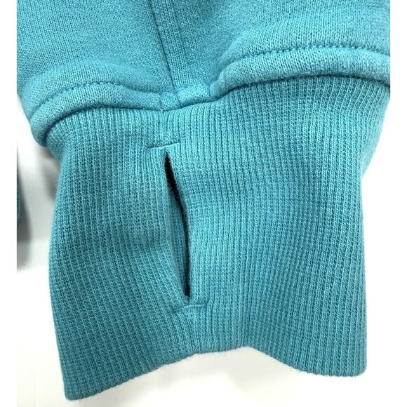 Lululemon Womens Scuba Sweatshirt Oversized Funnel Neck 1/2 Zip Cropped M/L - Picture 8 of 13